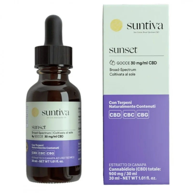 SUNSET SUNTIVA 30ml GOCCE